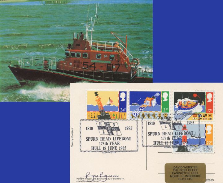 Safety at Sea, Humber Lifeboat Postcard