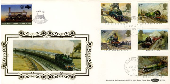 Famous Trains, Railway Letter Service Penzance