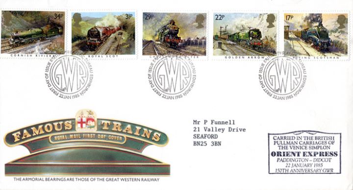 Famous Trains, Armorial Bearings of GWR