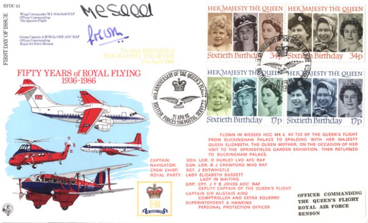 Queen's 60th Birthday, Fifty Years of Royal Flying