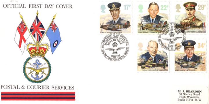 Royal Air Force, Postal & Courier Services