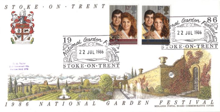 Royal Wedding 1986, National Garden Festival