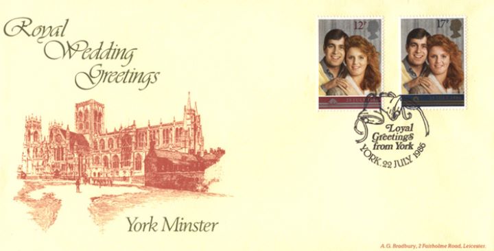 Royal Wedding 1986, York Minster