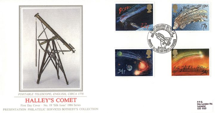 Halley's Comet, Portable Telescope