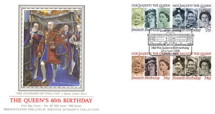 Queen's 60th Birthday, The Standard of England