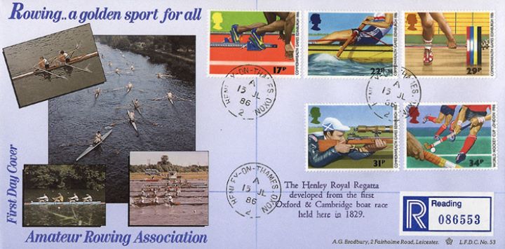 Commonwealth Games, Amateur Rowing Association