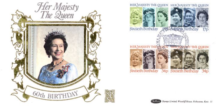 Queen's 60th Birthday, Portrait of the Queen