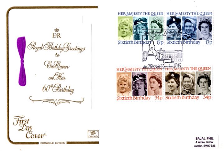 Queen's 60th Birthday, A Royal Birthday Card