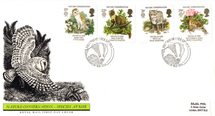 Species at Risk, Special Handstamps