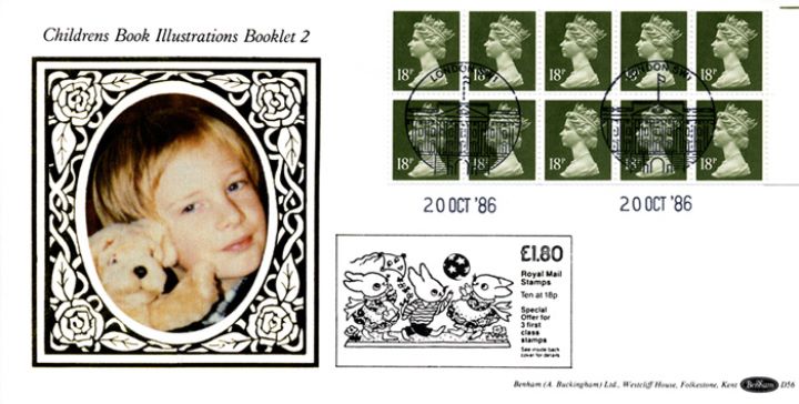 Counter: New Design: £1.80 Rabbits, Child and Teddy