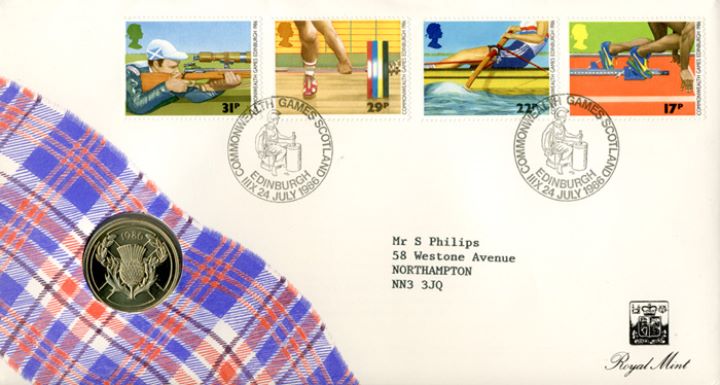 Commonwealth Games, Coin Cover