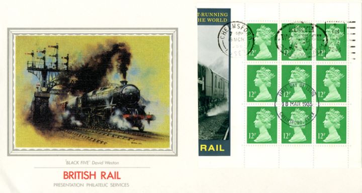 PSB: British Rail - Pane 2, 'Black Five'