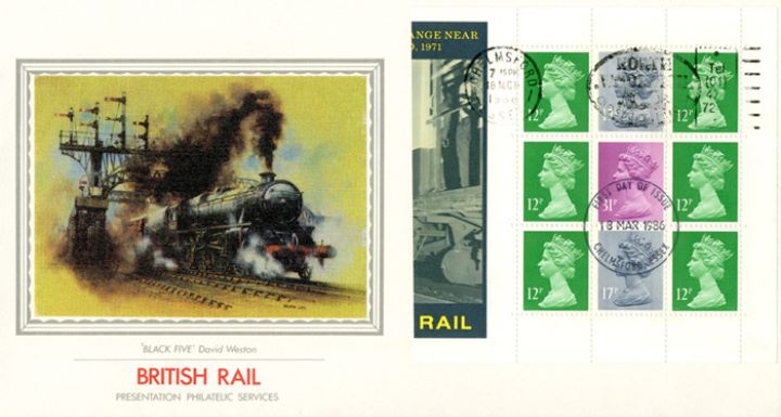 PSB: British Rail - Pane 3, 'Black Five'