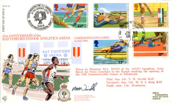 Commonwealth Games, RAF Cosford Indoor Athletics Arena