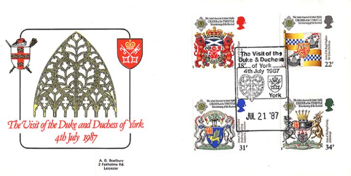 Scottish Heraldry, Visit of Duke & Duchess of York