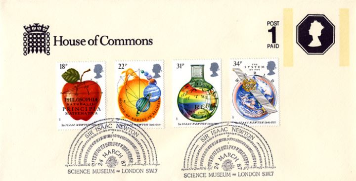 Sir Isaac Newton, House of Commons Stationery