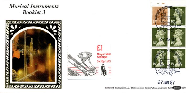 Vending: New Design: £1 Music 3 (Bass clarinet), Musical Instruments
