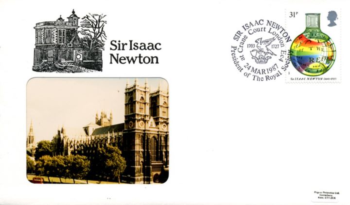 Sir Isaac Newton, Westminster Abbey