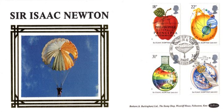 Sir Isaac Newton, The Laws of Gravity - Parachute