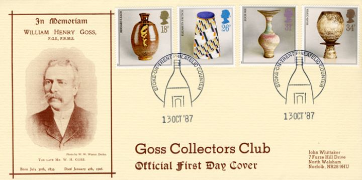 Studio Pottery, Goss Collectors' Club