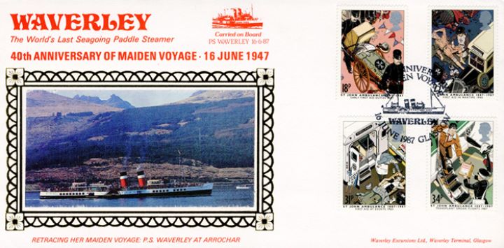 St. John Ambulance, Waverley Paddle Steamer