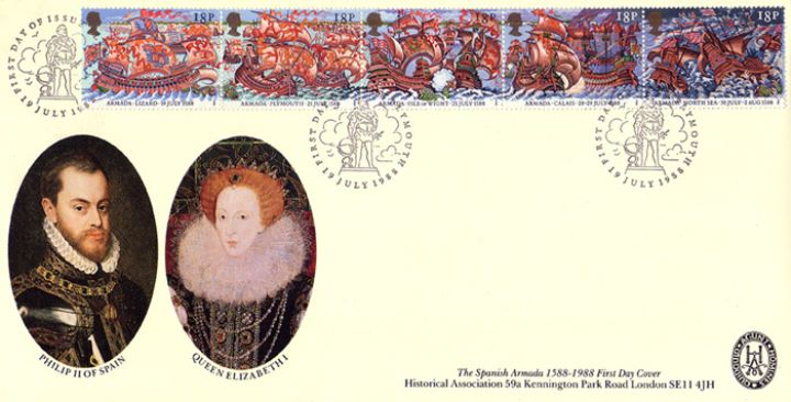 Spanish Armada, Philip of Spain & Elizabeth I