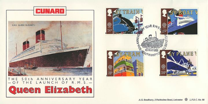 Transport, Cunard Queen Elizabeth