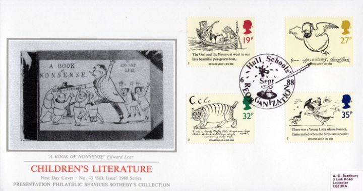 Edward Lear: Stamps, A Book of Nonsense