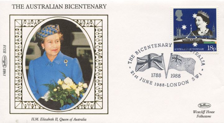 Australian Bicentenary, HM The Queen