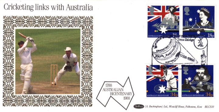 Australian Bicentenary, Cricketing Links