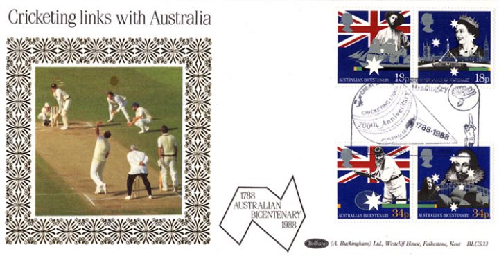 Australian Bicentenary, Cricketing Links