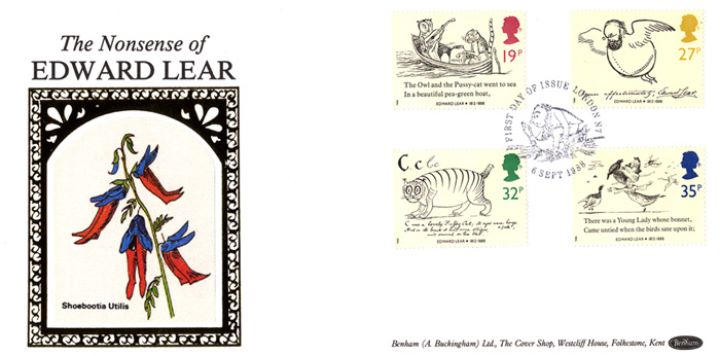 Edward Lear: Stamps, Shoebootia Utilis