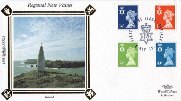 Northern Ireland 14p, 19p, 23p, 32p, Coastal View