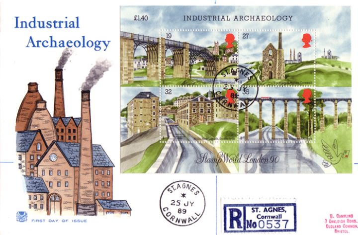 Industrial Archaeology: Miniature Sheet, The Potteries