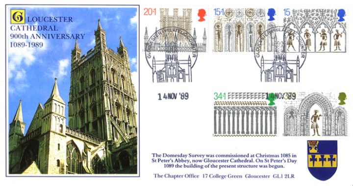 Christmas 1989, Gloucester Cathedral 900th Anniversary