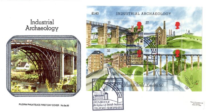 Industrial Archaeology: Miniature Sheet, Ironbridge