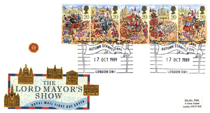 Lord Mayor's Show, Landmarks along Procession Route