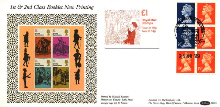 Vending: New Design: £1 Dickens 4 (Great Expectations), Dickens' Characters