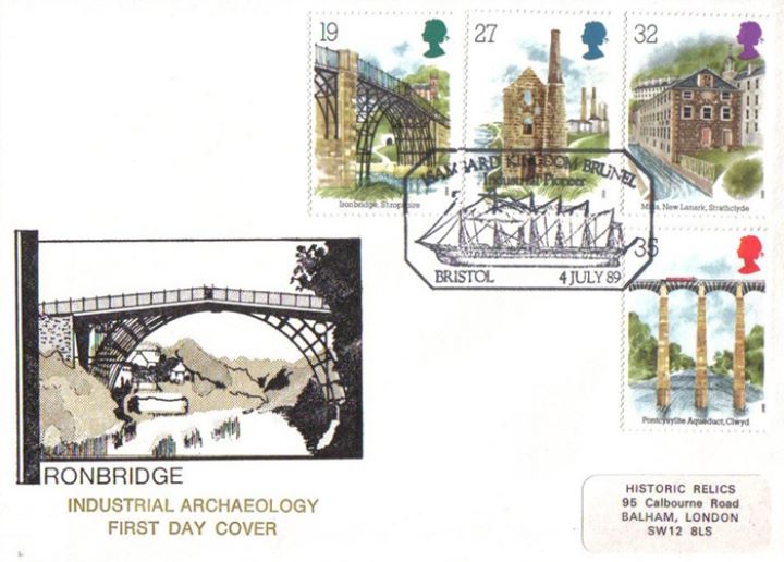 Ind. Archaeology: Stamps, Ironbridge