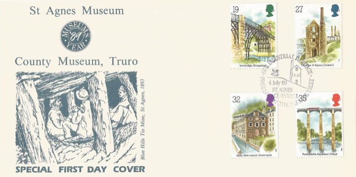 Ind. Archaeology: Stamps, St Agnes Museum