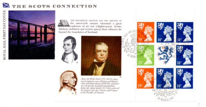 PSB: Scots - Pane 3, Sir Walter Scott & Robert Burns