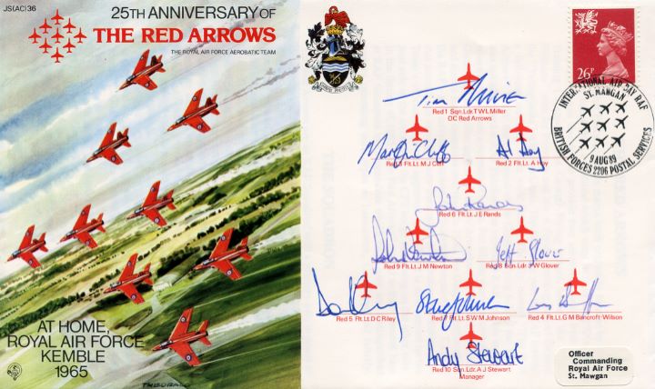 25th Anniversary, Red Arrows