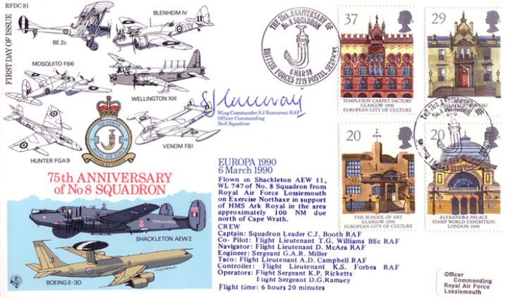 Europa 1990, 75th Anniversary No.8 Squadron