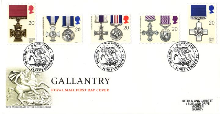 Gallantry, 50th Anniversary of the George Cross