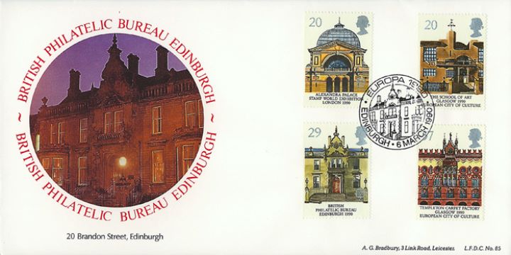 Europa 1990, Philatelic Bureau