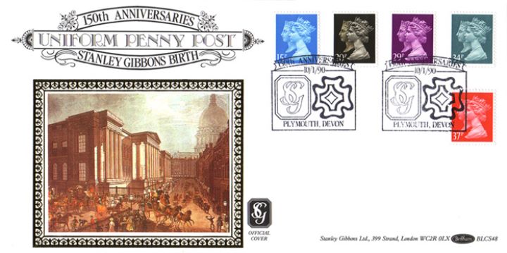 Penny Black Anniversary, 150th Anniversary of Stanley Gibbons Birthday