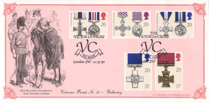 Gallantry, Awarding the Victoria Cross