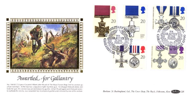 Gallantry, Awarded for Gallantry