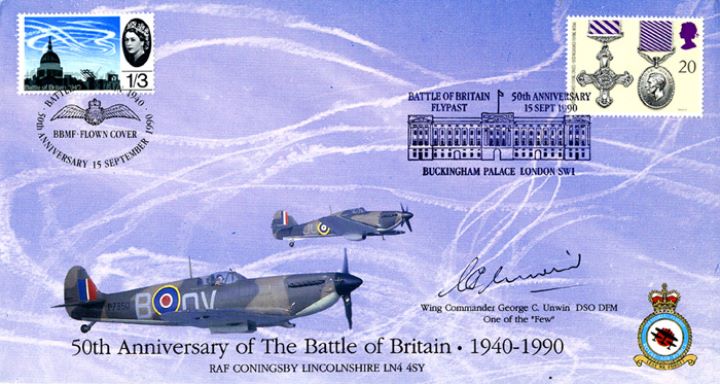 Battle of Britain Flypast, Spitfire and Hurricane