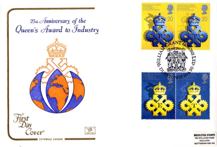 Queen's Awards to Industry, Award Emblem on Globe